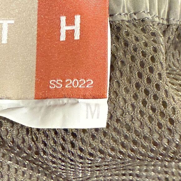 Kith Wrinkle Nylon Colden Pant Canvas Tan Metallic KHM060126 Men's Sz M - Picture 6 of 6